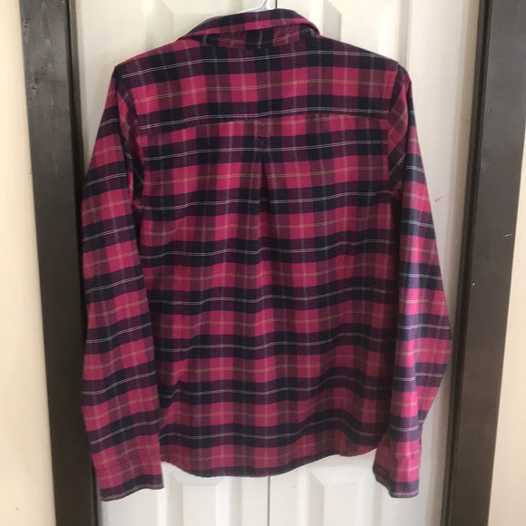 Salomon plaid button down shirt - Picture 2 of 5